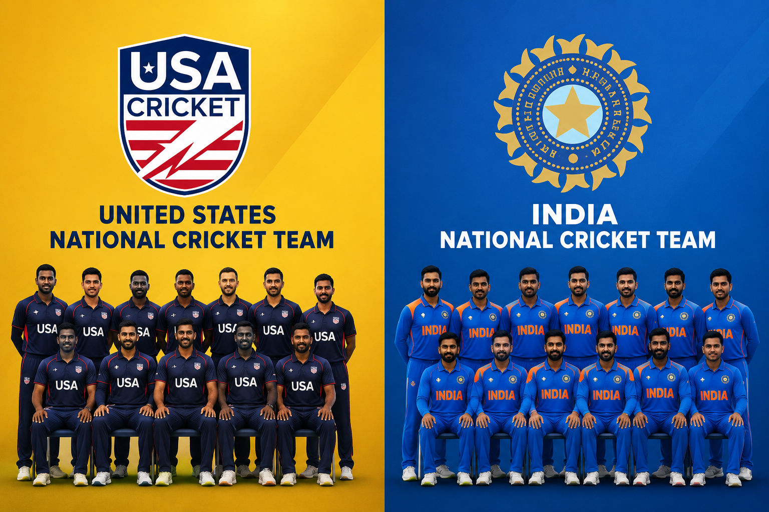 United States National Cricket Team vs India National Cricket Team Stats