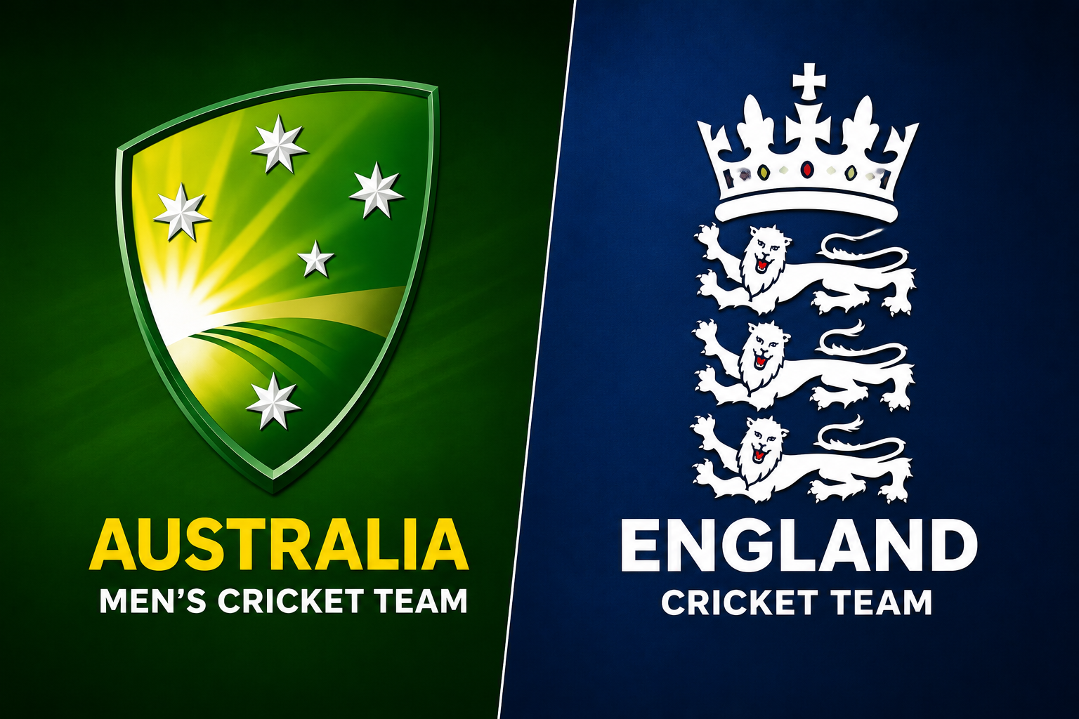 Australian Men’s Cricket Team vs England Cricket Team Stats