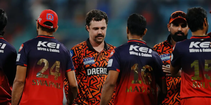 sunrisers hyderabad vs royal challengers bengaluru standings