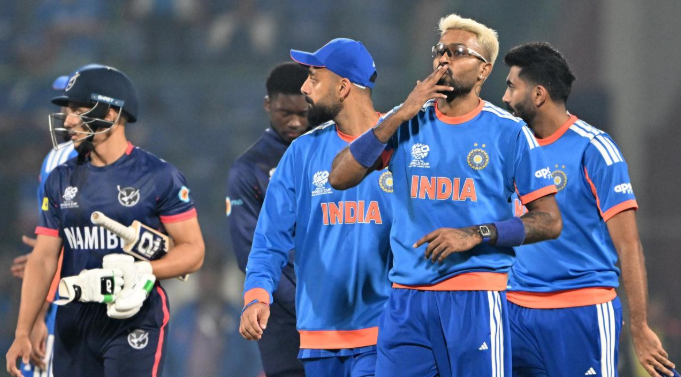 India National Cricket Team Vs Namibia National Cricket Team Match Scorecard
