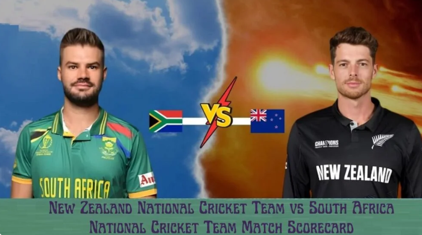 New Zealand National Cricket Team Vs South Africa National Cricket Team Match Scorecard
