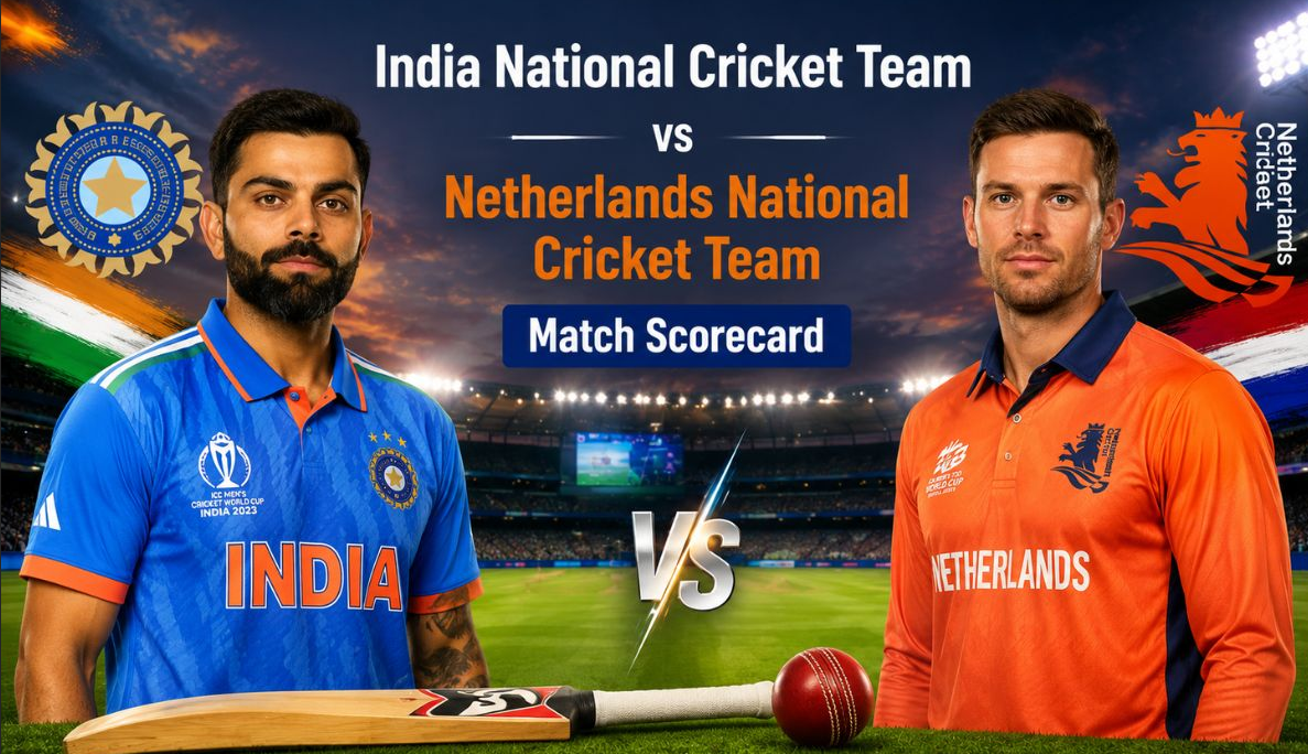 India National Cricket Team Vs Netherlands National Cricket Team Match Scorecard