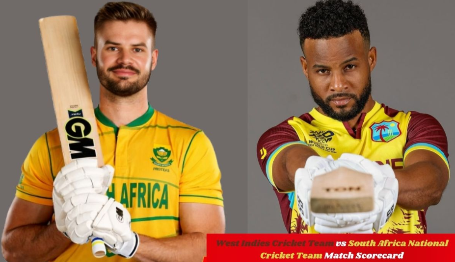 West Indies Cricket Team Vs South Africa National Cricket Team Match Scorecard