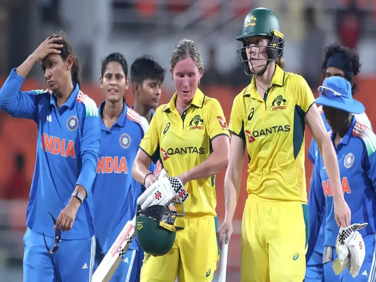 india women's national cricket team vs australia women's national cricket team timeline