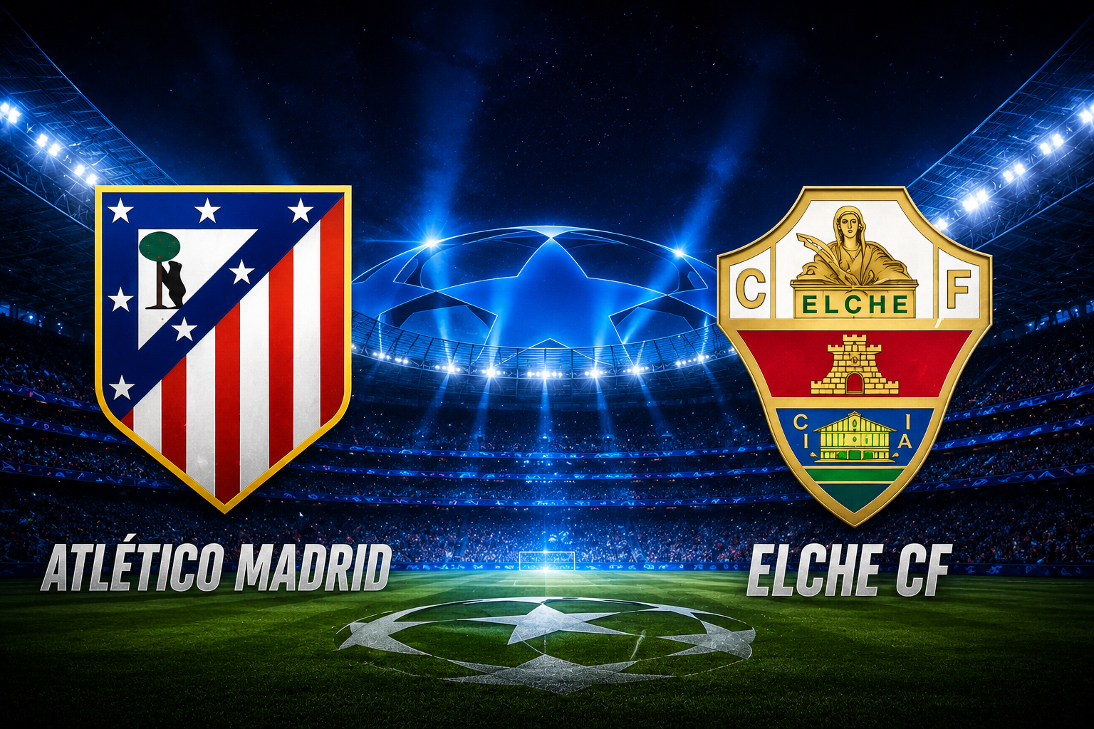 Atlético Madrid vs Elche CF Timeline