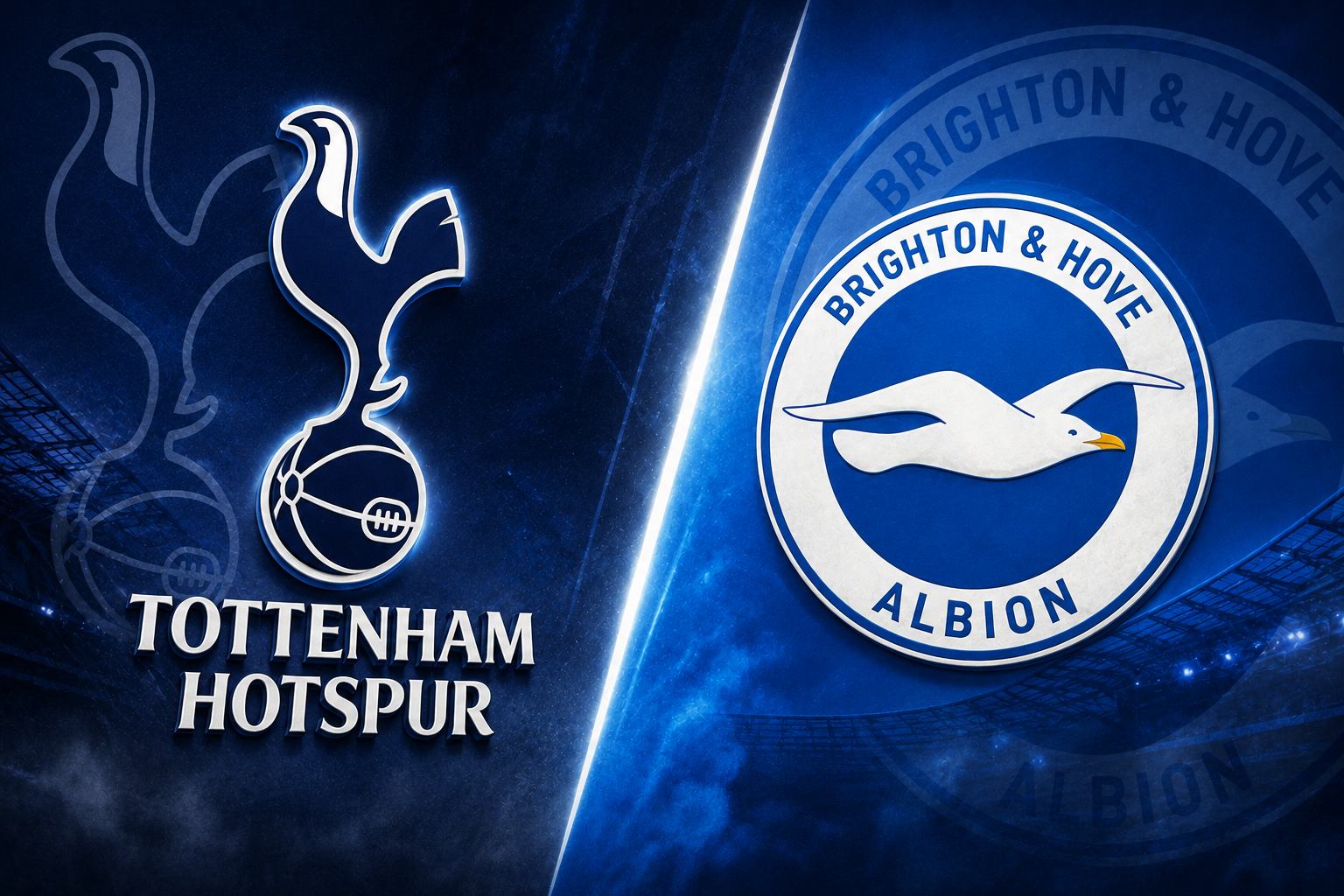 Tottenham vs Brighton & Hove Albion F.C. Timeline