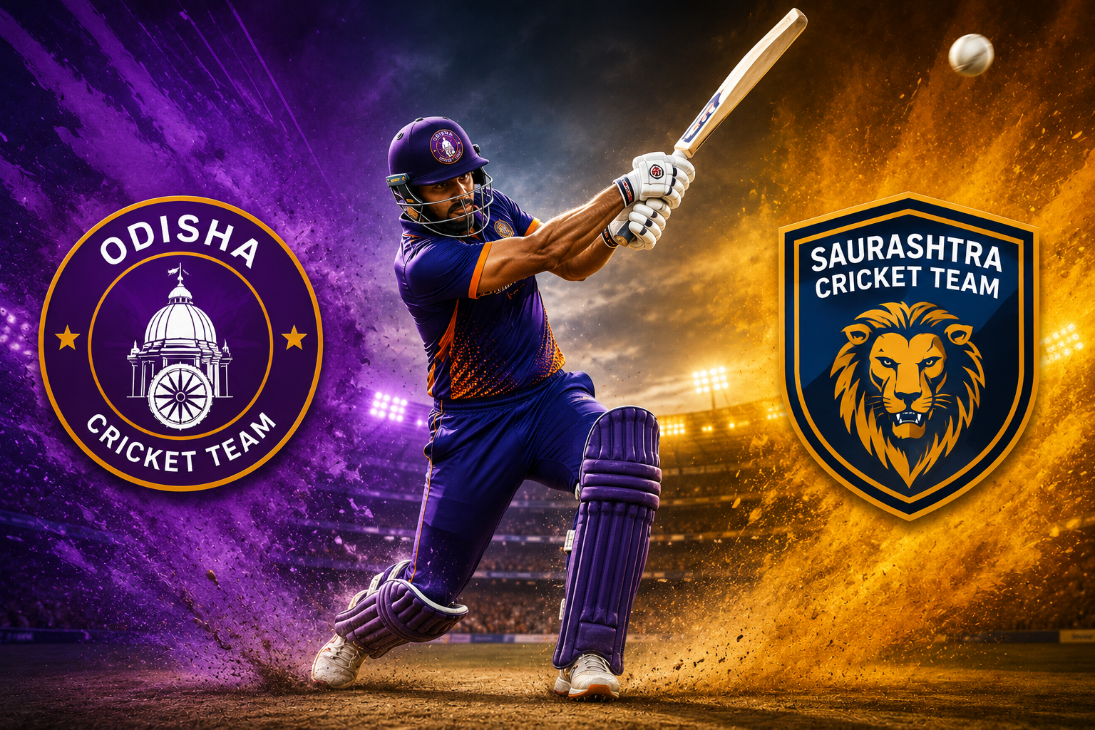 Odisha Cricket Team Vs Saurashtra Cricket Team Match Scorecard