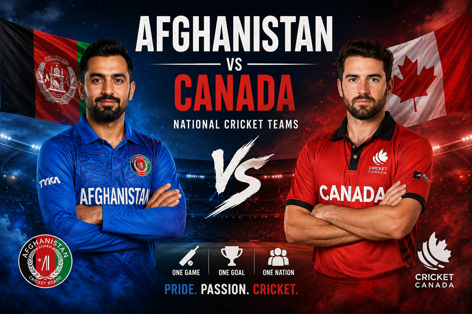 Afghanistan National Cricket Team vs Canada National Cricket Team Matches