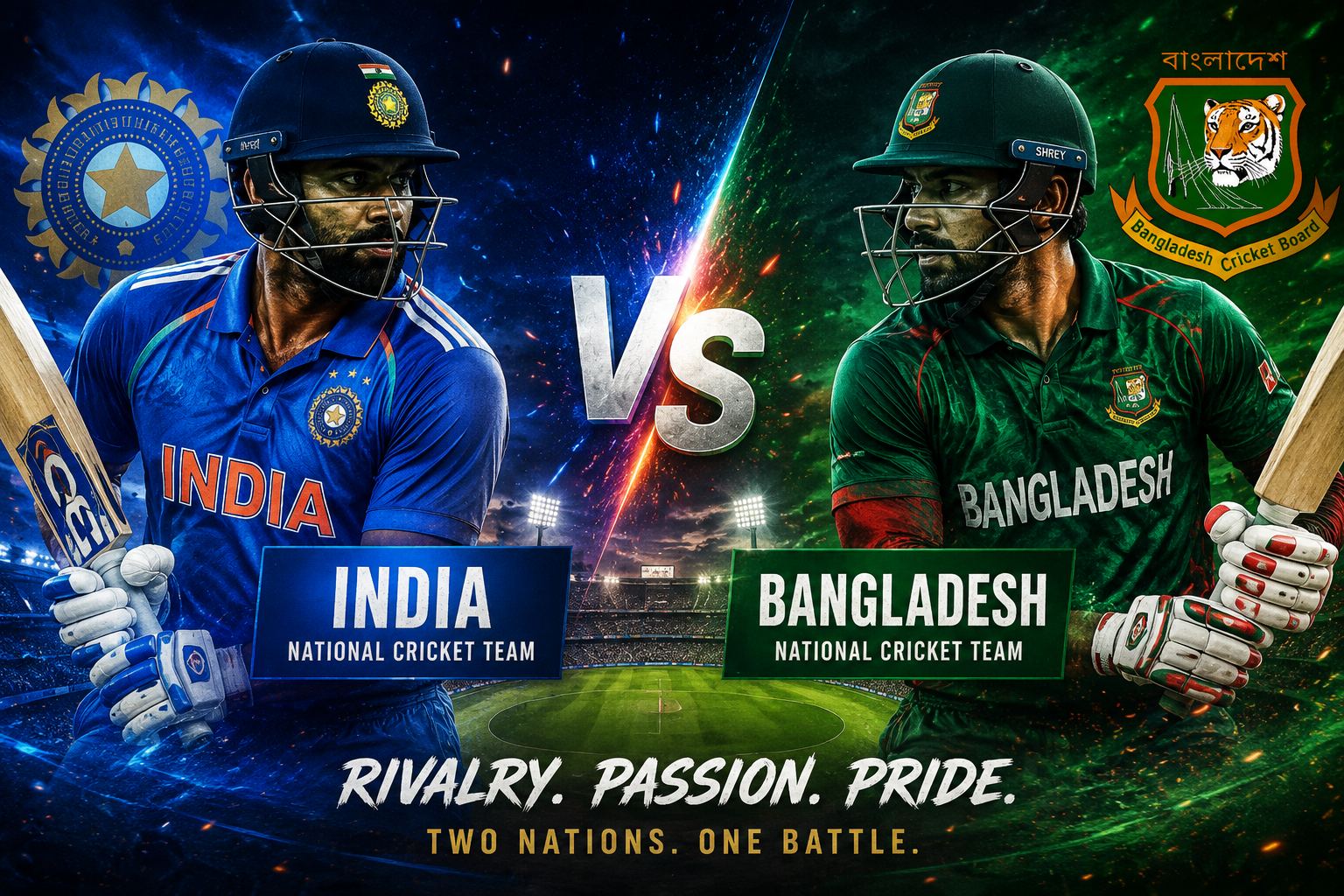 India National Cricket Team Vs Bangladesh National Cricket Team Timeline