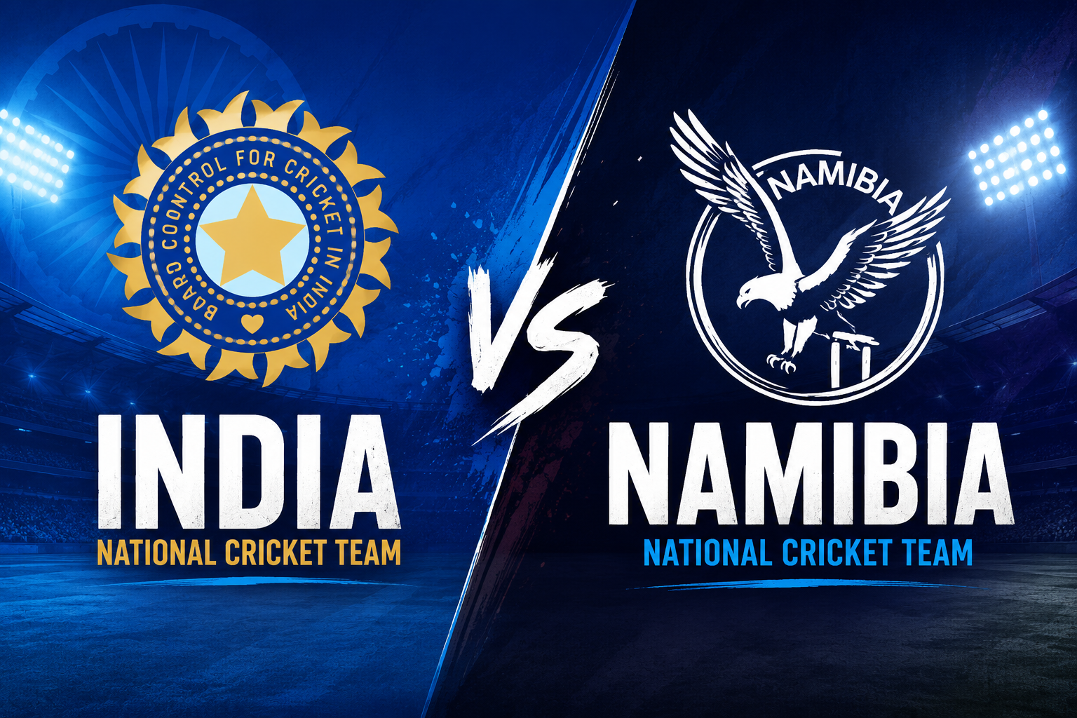 India National Cricket Team Vs Namibia National Cricket Team Timeline