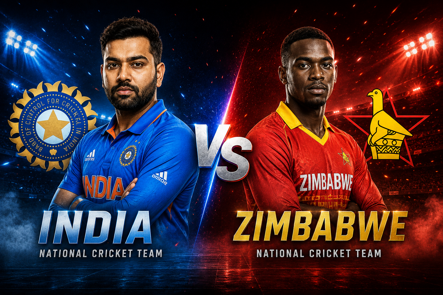 India National Cricket Team Vs Zimbabwe National Cricket Team Timeline