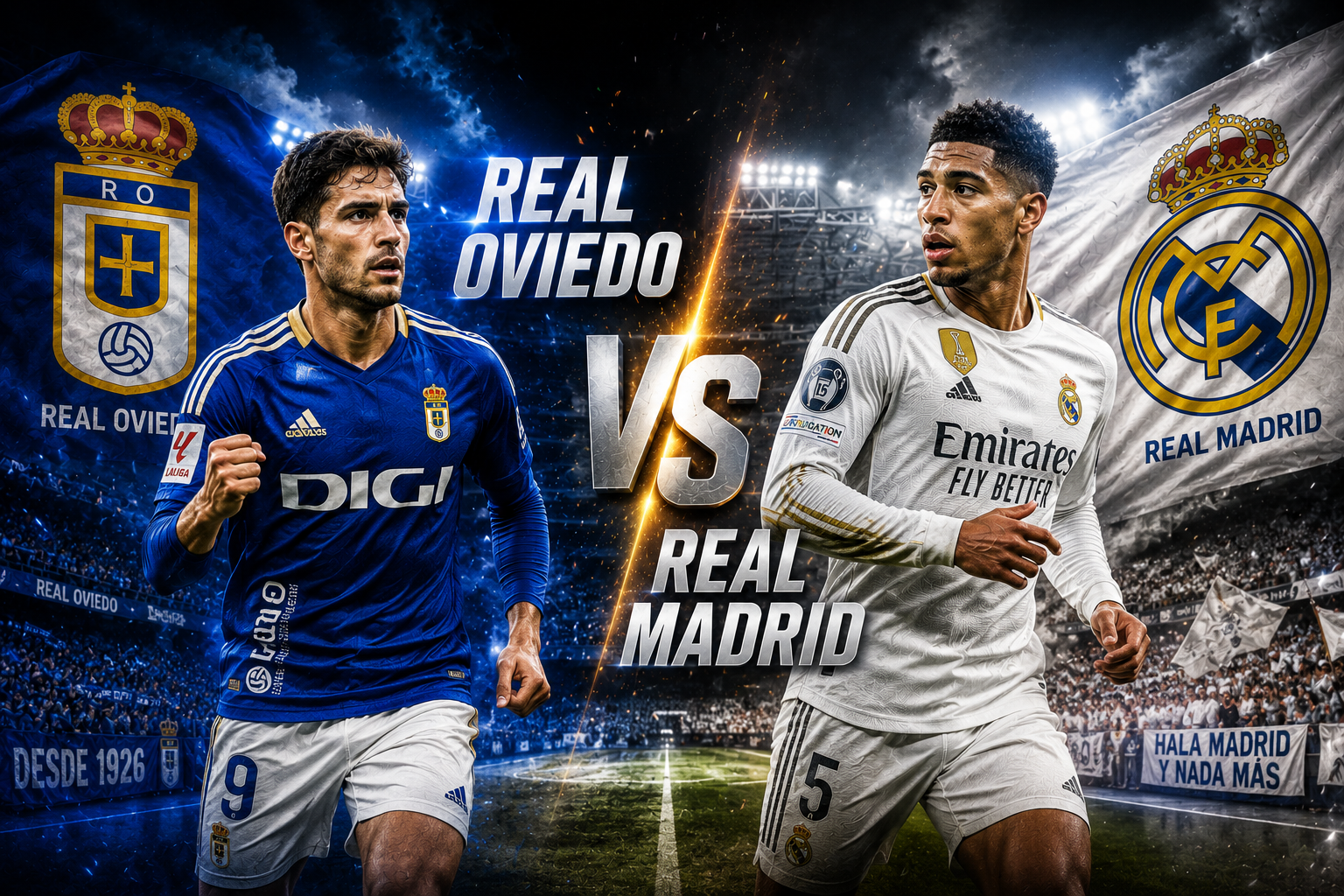 Real Oviedo Vs Real Madrid Timeline