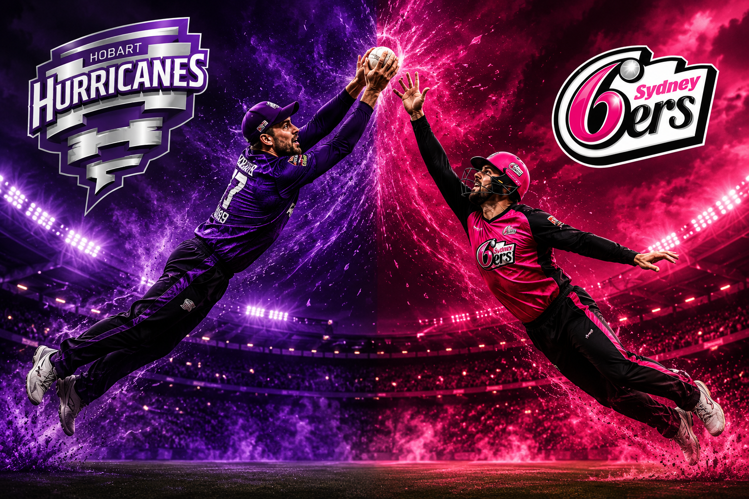 Hobart Hurricanes Vs Sydney Sixers Timeline