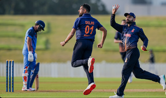 Delhi Cricket Team vs Gujarat Cricket Team Match Scorecard