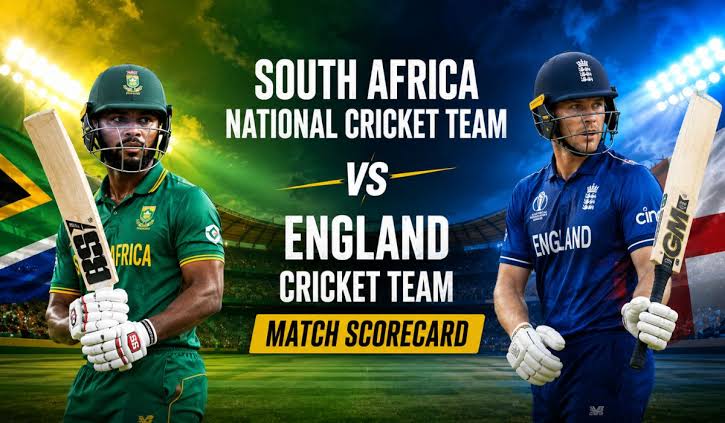 England Cricket Team Vs South Africa National Cricket Team Standings